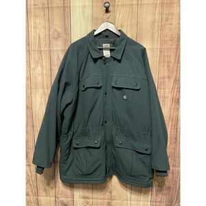 Carhartt 2XL grey heavy winter jacket vintage C41 CHR made in USA mens
